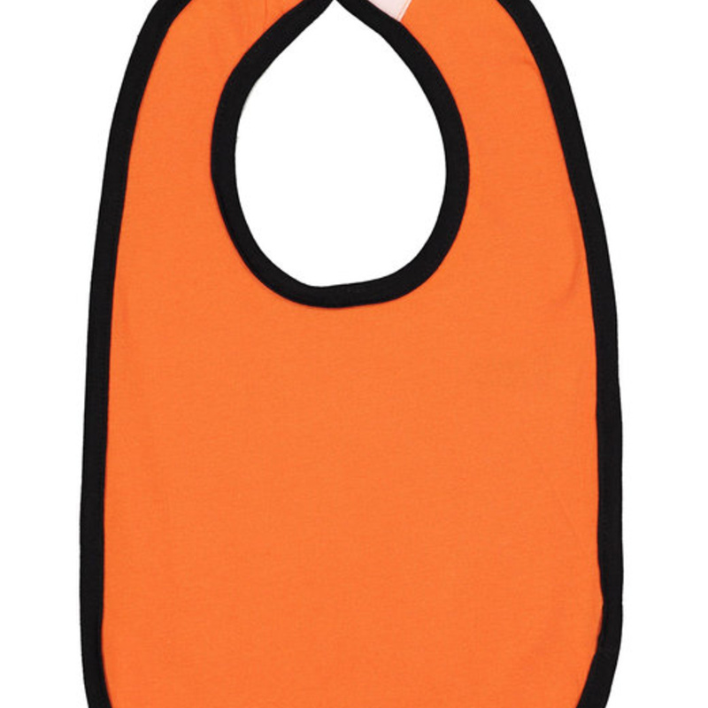 Infant Contrast Trim Bib Thumbnail