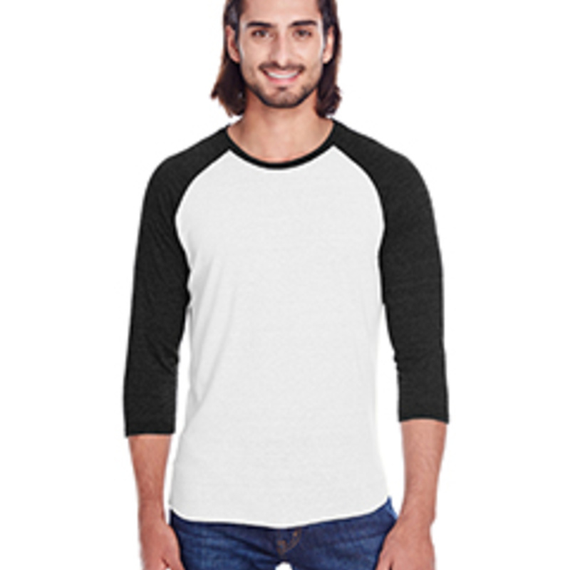 Unisex Triblend Three-Quarter Sleeve Raglan Thumbnail