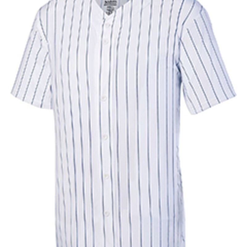 Unisex Pin Stripe Baseball Jersey Thumbnail