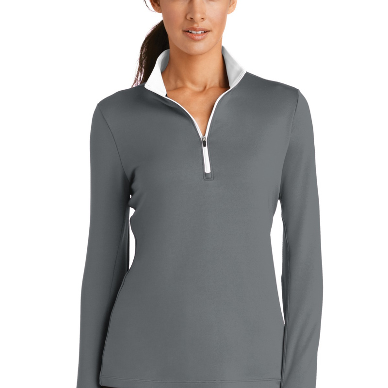 Golf Ladies Dri FIT Stretch 1/2 Zip Cover Up Thumbnail