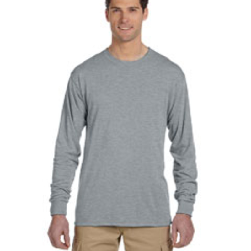Adult 5.3 oz. DRI-POWER® SPORT Long-Sleeve T-Shirt Thumbnail
